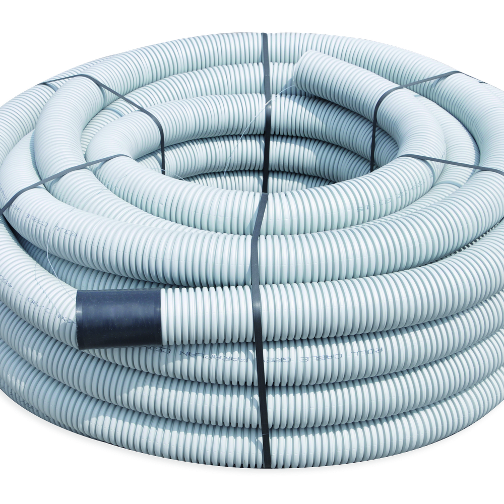 Tubi corrugati a doppia parete – Roll Cable Grey