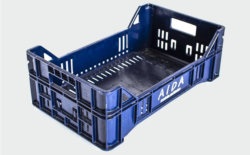 Cassa per ortofrutta in HDPE – 30×50