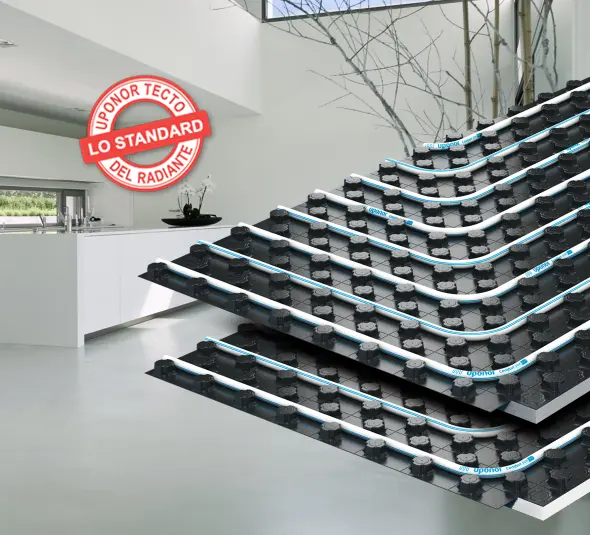 Pannello radiante – Uponor Tecto Pannello Preformato CAM GR