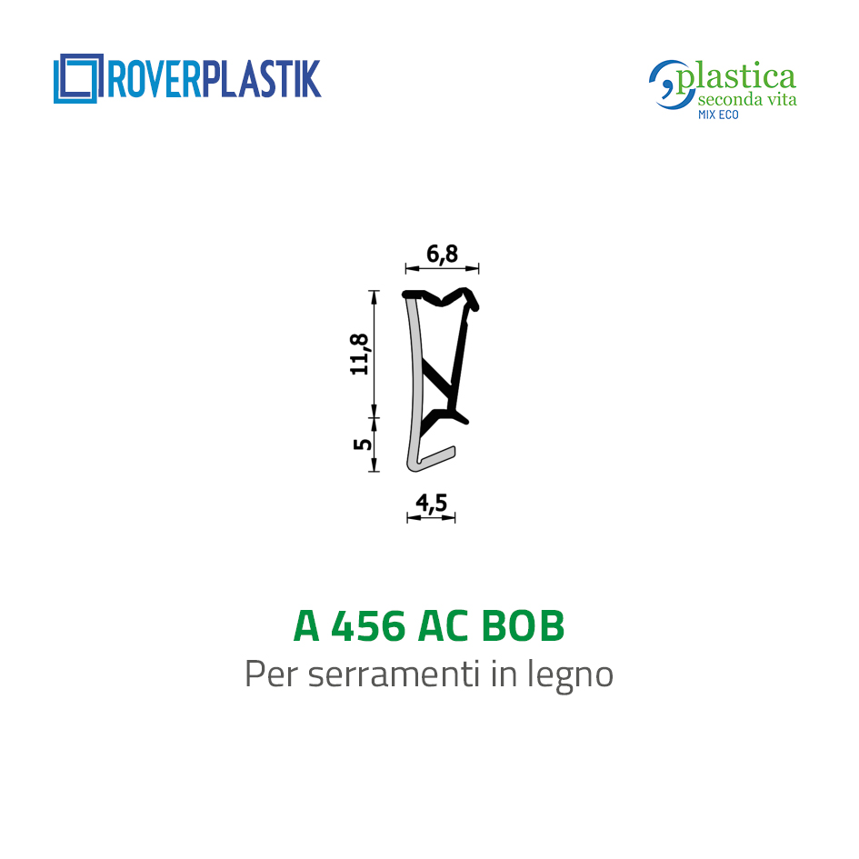 Guarnizione per finestre – 456 AC BOB