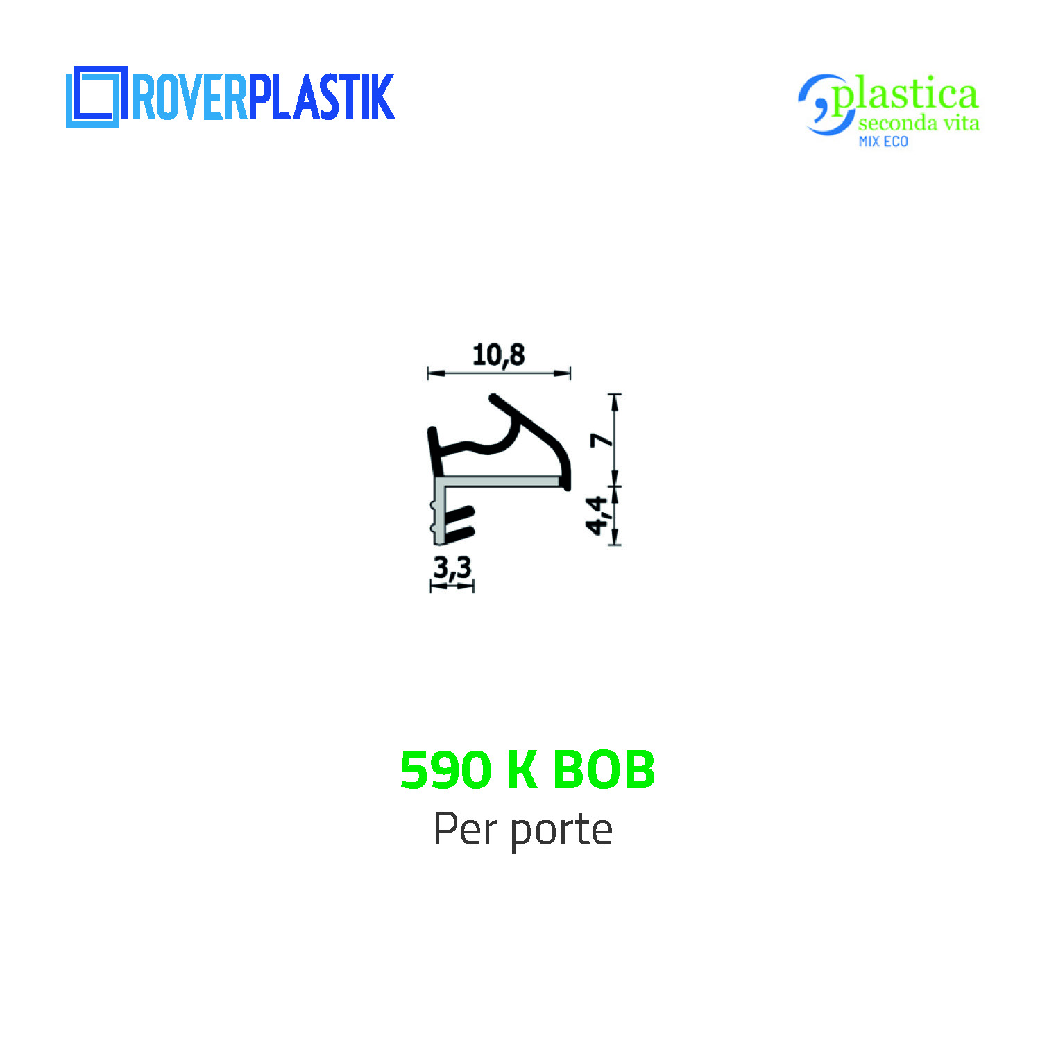 Guarnizione per porte – 590K BOB