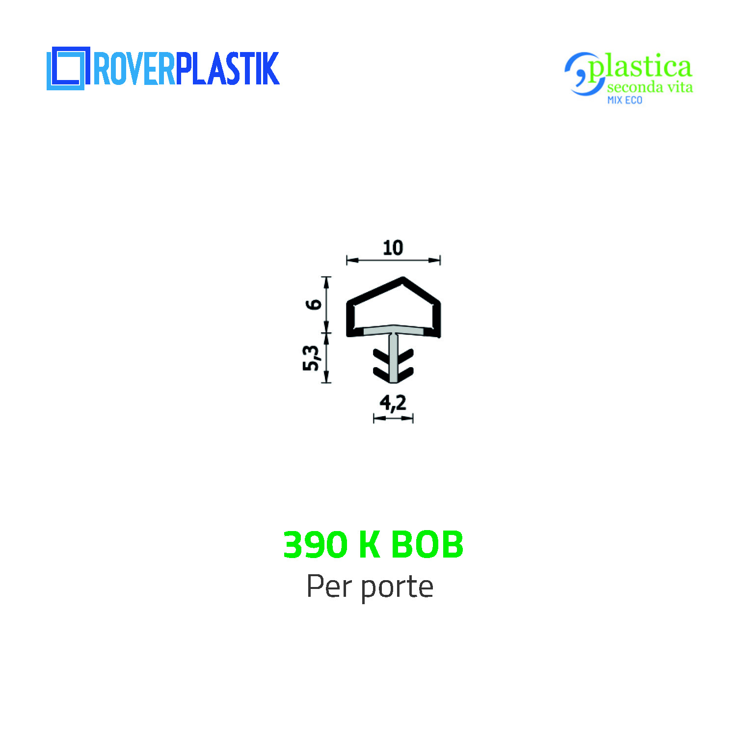 Guarnizione per porte – 390 K BOB