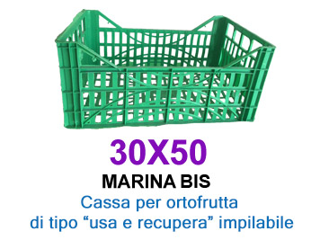Cassa per ortofrutta usa e recupera – Marina Bis