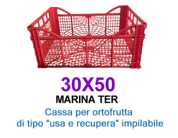 Cassa per ortofrutta usa e recupera – Marina Ter