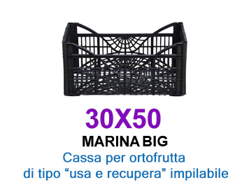Cassa per ortofrutta usa e recupera – Marina Big