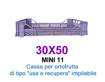 Cassa per ortofrutta usa e recupera – Mini Pad 11