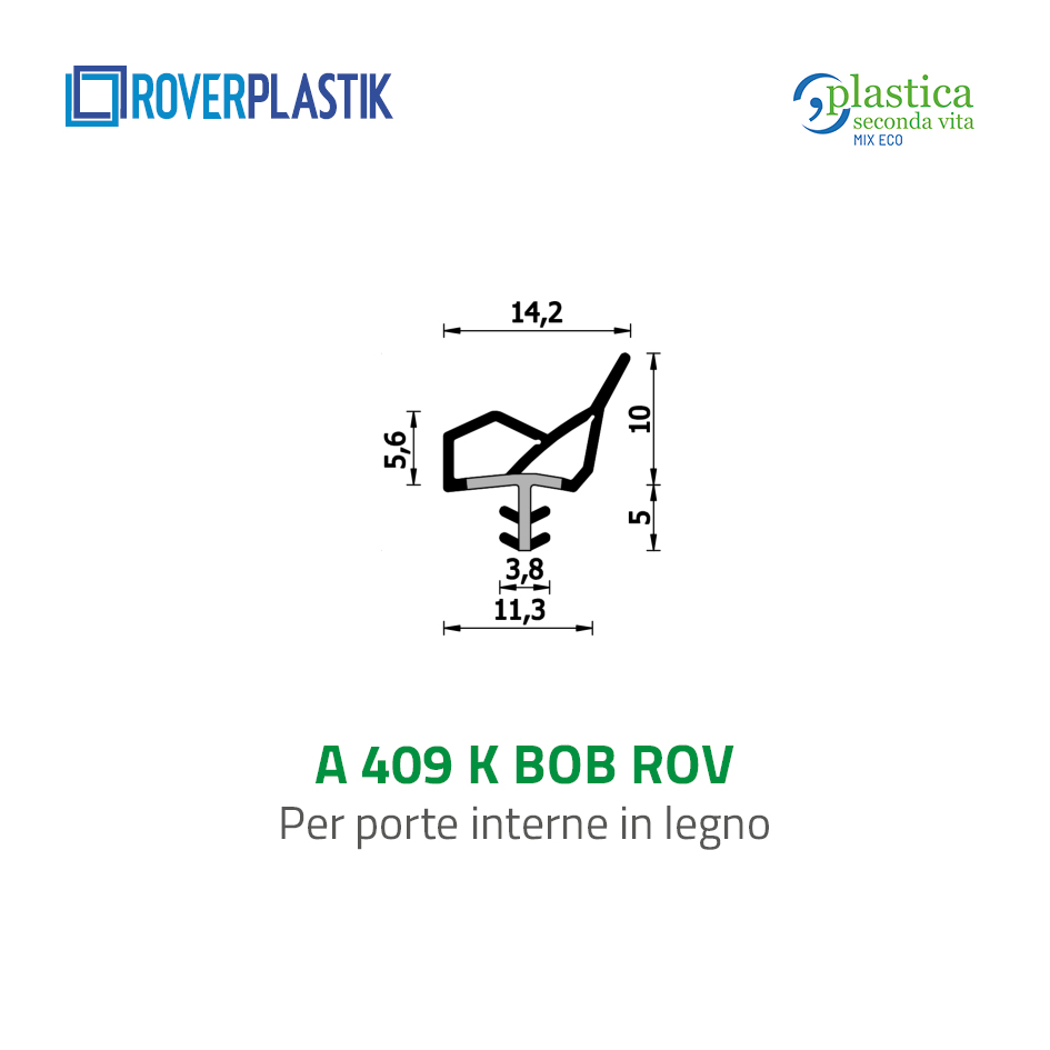 Guarnizione per porte – 409 K BOB ROV