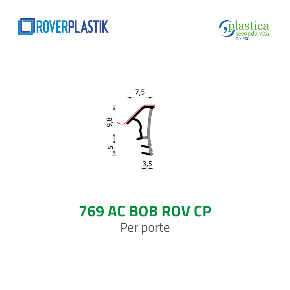 Guarnizione per porte – 769 AC BOB ROV CP