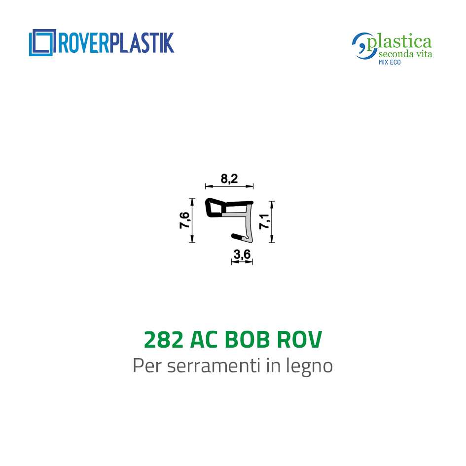 Guarnizione per finestre in legno – 282 AC BOB ROV