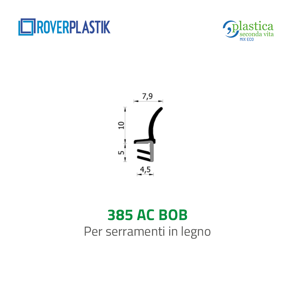 Guarnizione per finestre in legno – 385 AC BOB