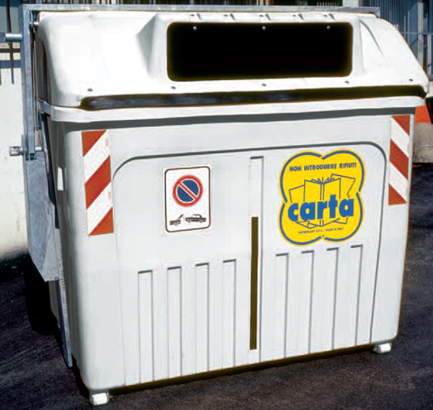 Cassonetti per la raccolta differenziata da mix eco – Ecomax 1400