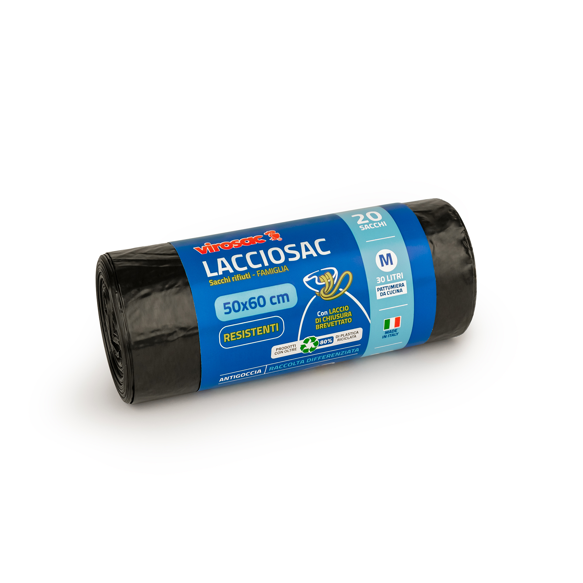 Sacchi per la raccolta rifiuti da scarto industriale – Lacciosac