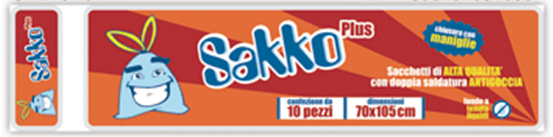 Sacchi per raccolta differenziata – Sakko Plus -SA08