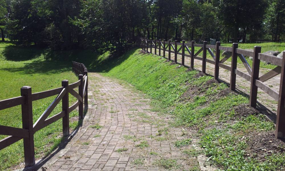 Recinzione – Viola Con Diagonale – PS0211