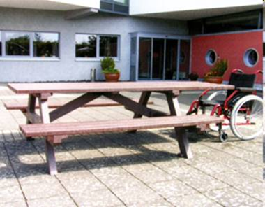 Tavolo Panca Diversamente Abili – PS0301