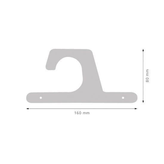 Gancio per cavallotto tappeto – 160-RPP-NE