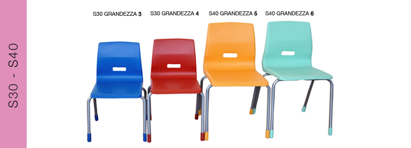 Sedia da scuola – S30 PSV Grandezza 4
