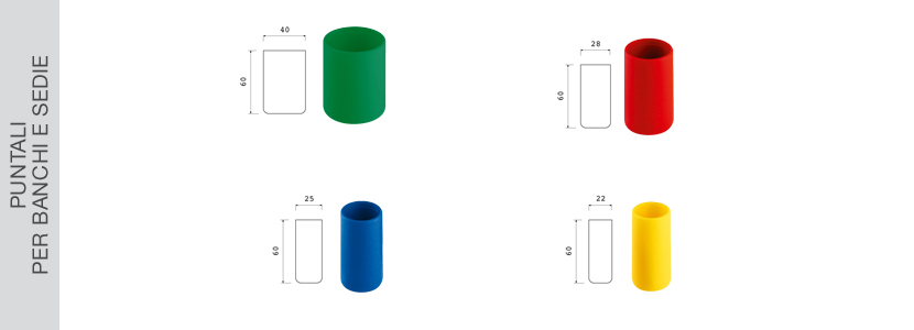 Puntali per banco diam 40 PSV