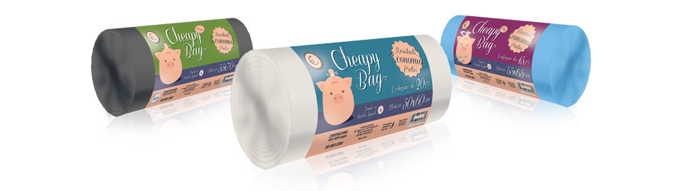 Sacchi per la raccolta differenziata – Linea Cheapy Bag Basic – CH28