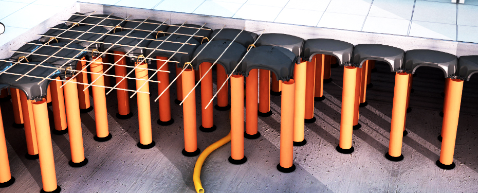 Sistema modulare – Piedino per Tubes