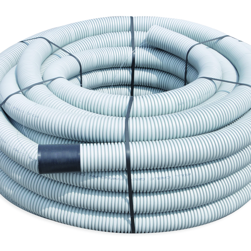 Tubo corrugato a doppia parete – Roll Cable Grey – DN 75 – 450 N