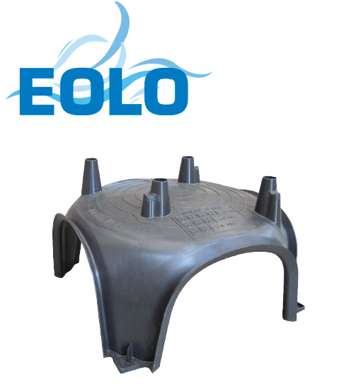 Cassero ventilato a perdere per vespai areati o vuoti sanitari – Iglù Eolo