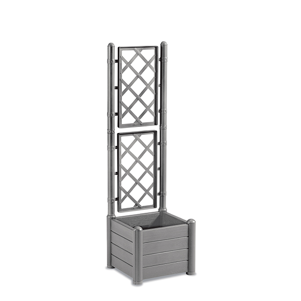 FIORIERA QUADRA CON SPALLIERA