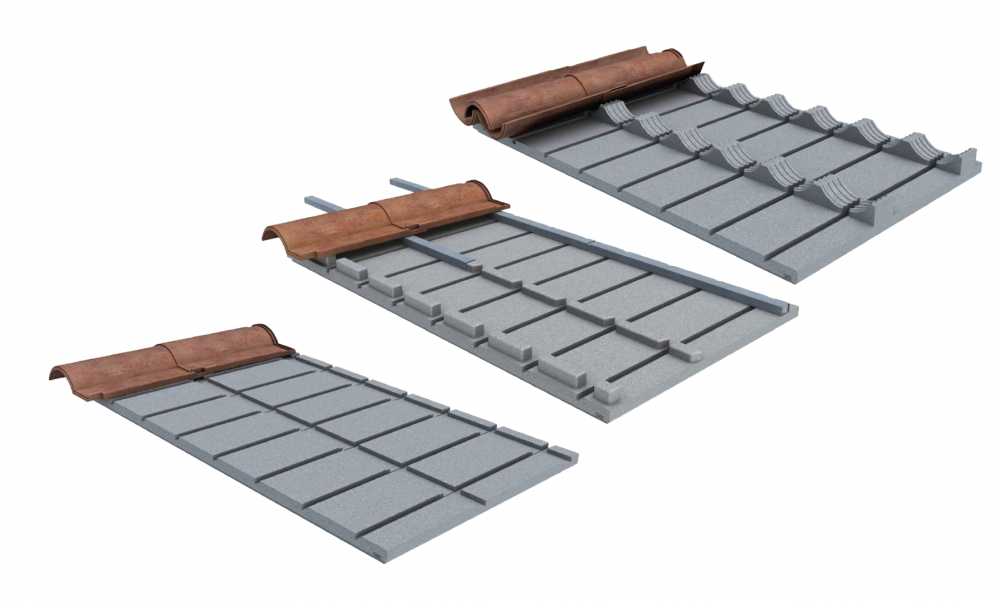 Pannello termoisolante per coppi e tegole – Ventego ®Iki