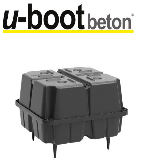 Cassero a perdere per solai bidirezionali alleggeriti – U-BOOT BETON H25