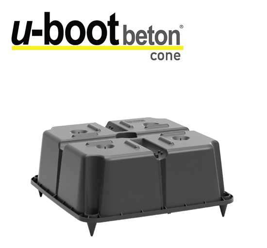 Cassero a perdere per solai bidirezionali alleggeriti – U-Boot Cone H20