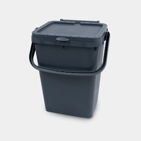 Secchio contenitore –  ECOPLUS 40 LT CON ATTACCO A PETTINE