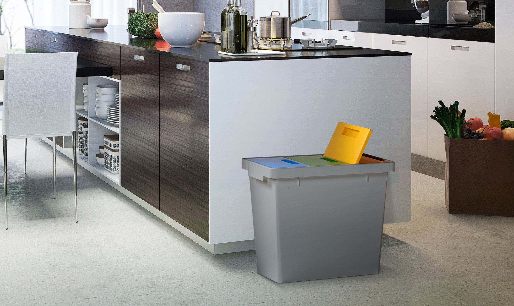 Contenitore per la raccolta differenziata – Polymax 40L minicop