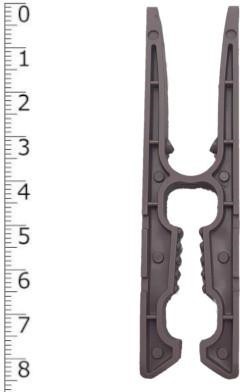 Molletta da bucato – Henkel con inserto fiore ‘Non Ti Scordar di Me’ – AC 256+EE-602
