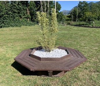 Fioriera con seduta Giulia – PS0612
